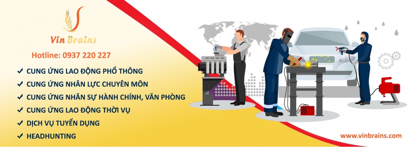 Dịch vụ cung ứng lao động Vin Brains