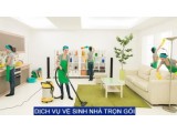 Dịch vụ vệ sinh nhà ở trọn gói từ A đến Z