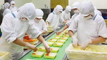 Cho thuê lao động chế biến thực phẩm